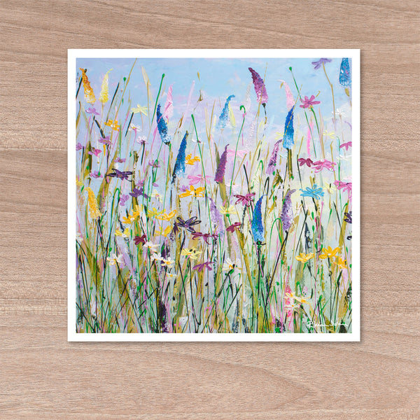 50% OFF - Print on Paper of My Meadow (square)