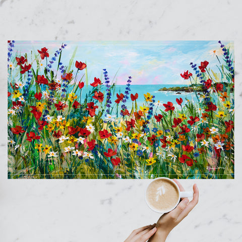 Tea towel  -  Poppy Bay