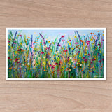 Print on Paper of 'Joyous Meadow'