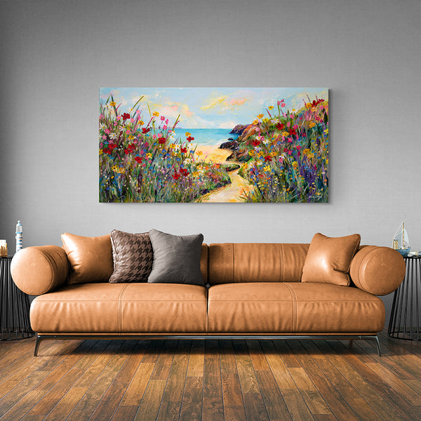 Canvas Print of 'Sandy Shores'