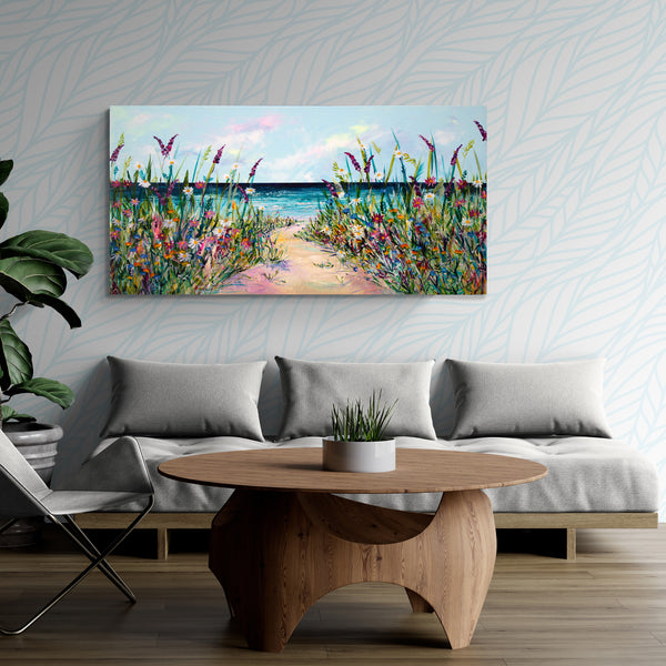 Canvas Print of 'Beach Bliss'