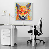 Canvas Print of 'Freddy Fox'