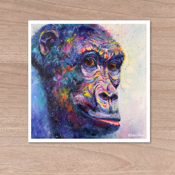 Print on Paper of 'Coco Gorilla'