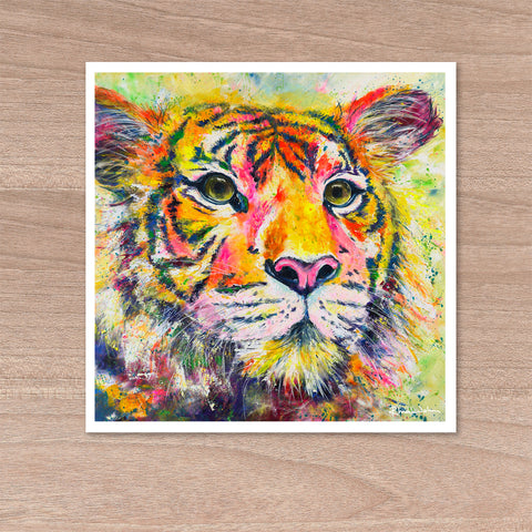 Print on Paper of 'Malik Tiger'