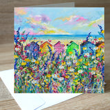 Coastal Charm blank greetings card