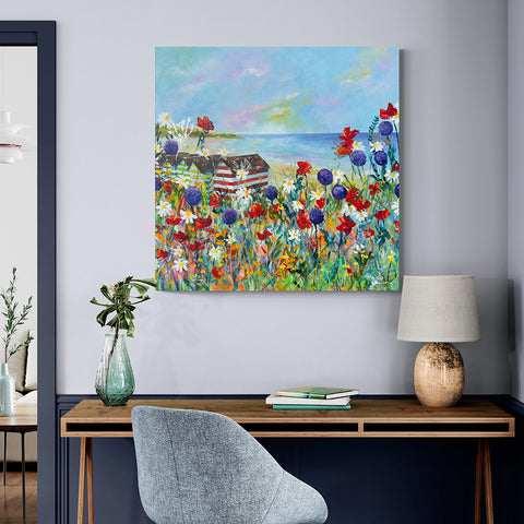 Canvas Print of 'Seaside Retreat'