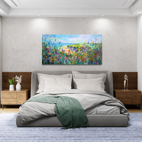 Canvas Print of 'Seaside Sanctuary'