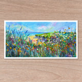 Print on Paper of Seaside Sanctuary