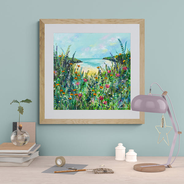 Print on Paper of 'Blissful Bay'