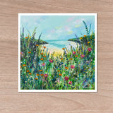Print on Paper of 'Blissful Bay'