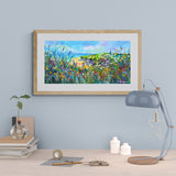 Print on Paper of Seaside Sanctuary