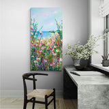 Canvas Print of 'Bayside Blooms'