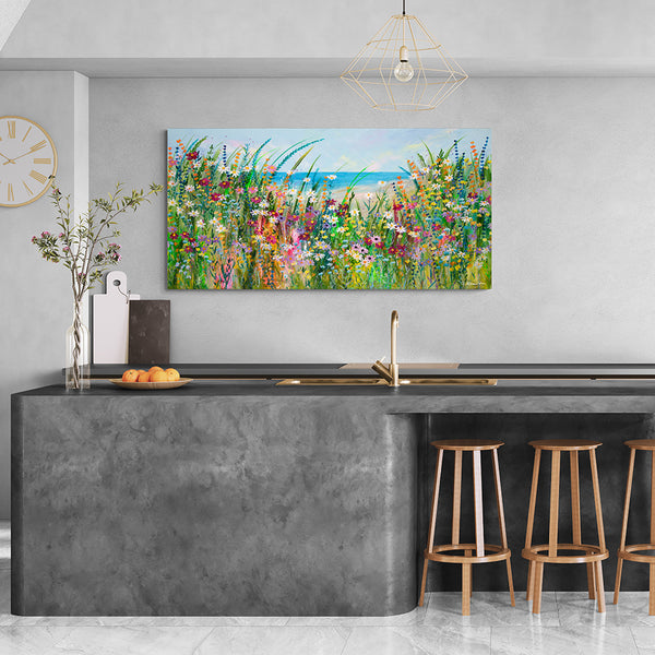 Canvas Print of 'Summer Blooms'