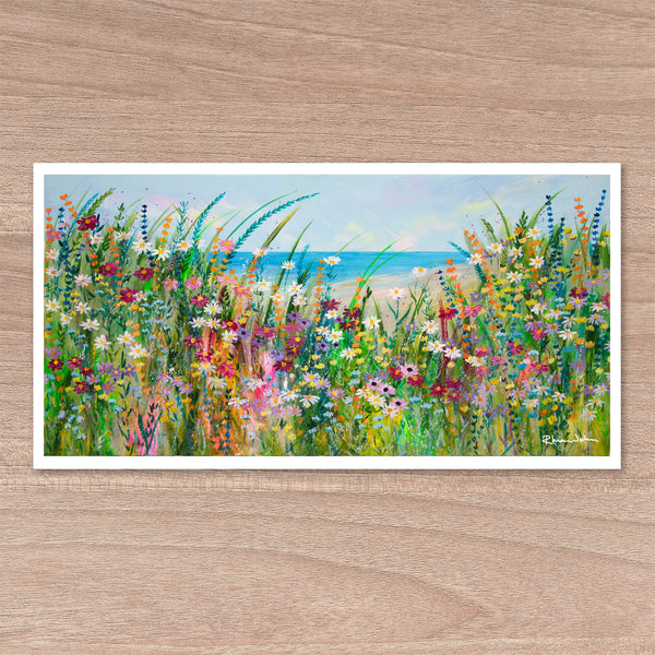 Print on Paper of Summer Blooms