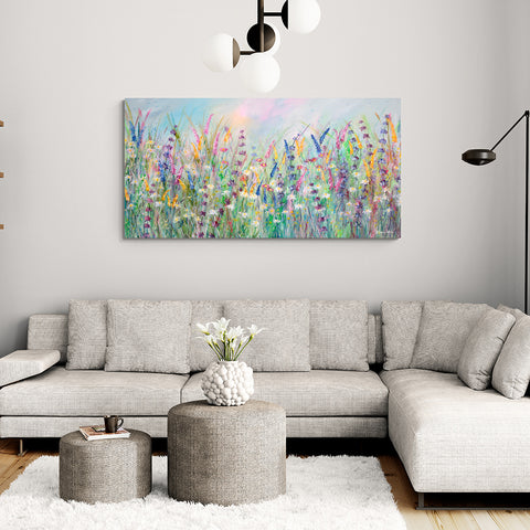 Canvas Print of 'Dancing Meadow'