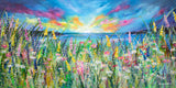 Canvas Print of 'Evening Glow'