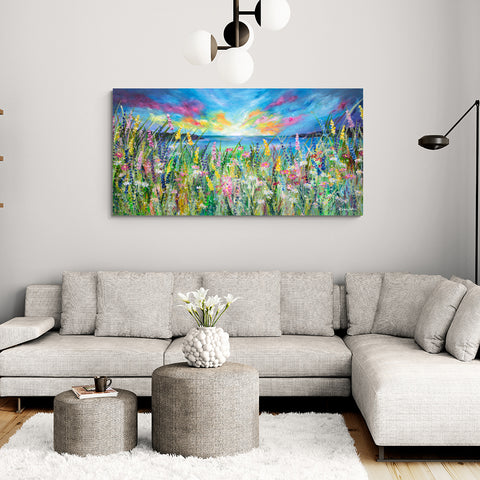 Canvas Print of 'Evening Glow'