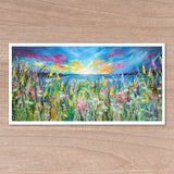 Print on Paper of Evening Glow