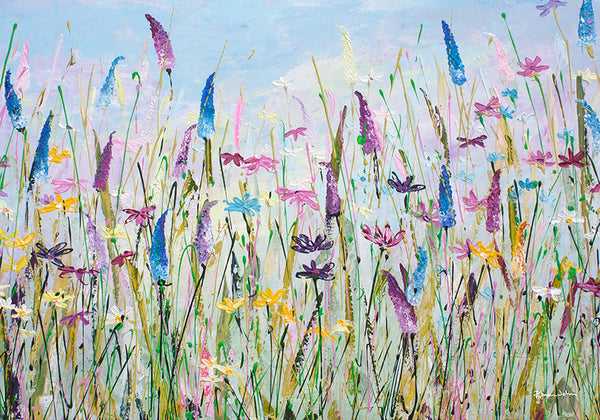 Blanket / Throw of 'My Meadow'