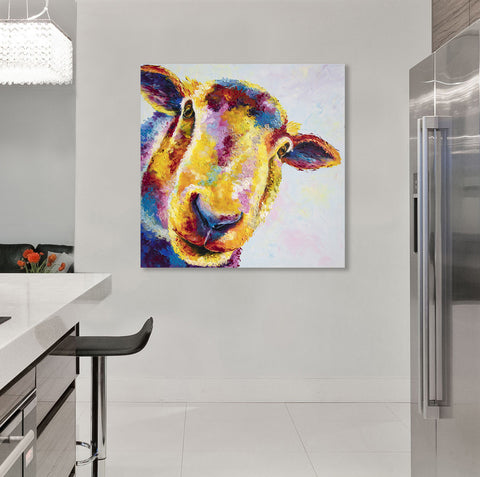 Canvas Print of 'Baasil Sheep