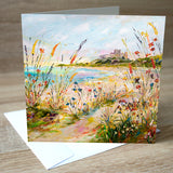 Castle View blank greetings card