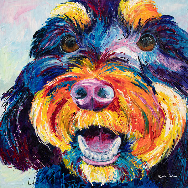 Blanket / Throw of Rusty Dog