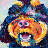 Canvas Print of Rusty Dog