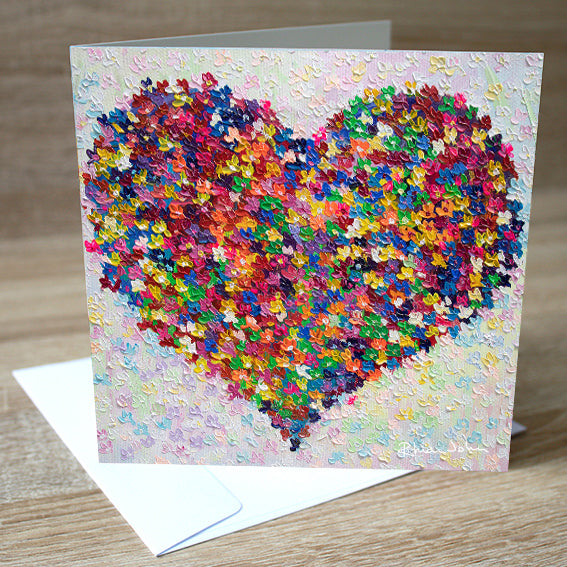 Thinking Of You' blank greetings card