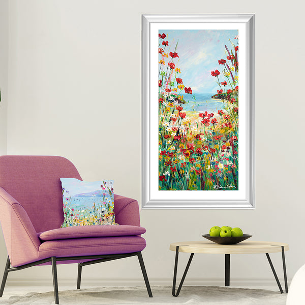 Print on Paper of Poppy Dunes