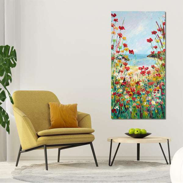 Canvas Print of 'Poppy Dunes'