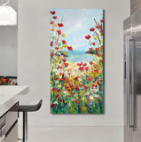 Canvas Print of 'Poppy Dunes'