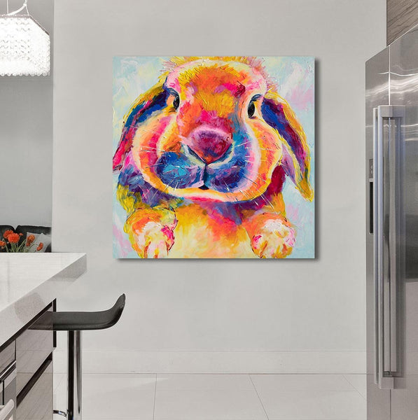 Canvas Print of 'Flopsy Bunny'