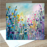 Happy Days blank greetings card