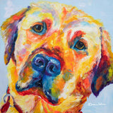 Canvas Print of 'Golden Lab'