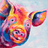 Canvas Print of 'Humphrey Pig'