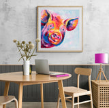 Print on Paper of 'Humphrey Pig'