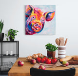 Canvas Print of 'Humphrey Pig'