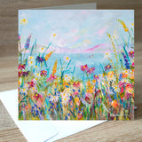 Ocean Race blank greetings card
