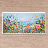 Print on Paper of 'Ocean Race'