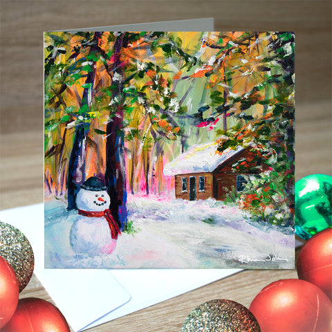 Christmas Cards, Pack of 5 - Winter Woodland