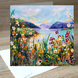 Waterside blank greetings card