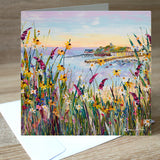 Harbour View blank greetings card