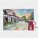 Jigsaw of Winter Post - 1000 pieces