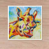 66% OFF-  NOW £20 - Print on Paper of Giraffe