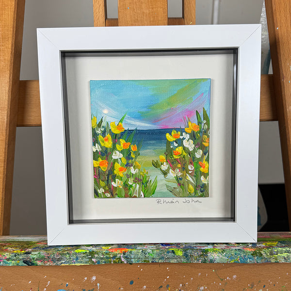 Framed Mini Original Painting  - 15