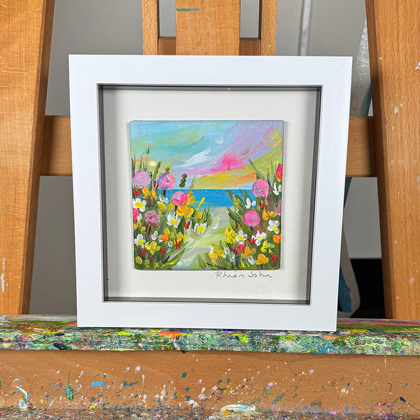 Framed Mini Original Painting  - 16