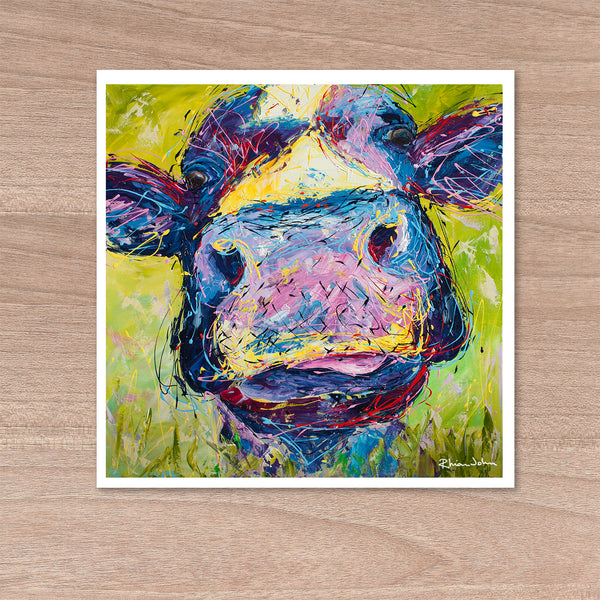 66% OFF - NOW £20 - Print on Paper of Molly Moo