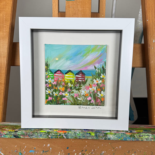 Framed Mini Original Painting  - 17