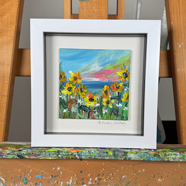 Framed Mini Original Painting  - 19