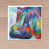 66% OFF-  NOW £20 - Print on Paper of Hippo